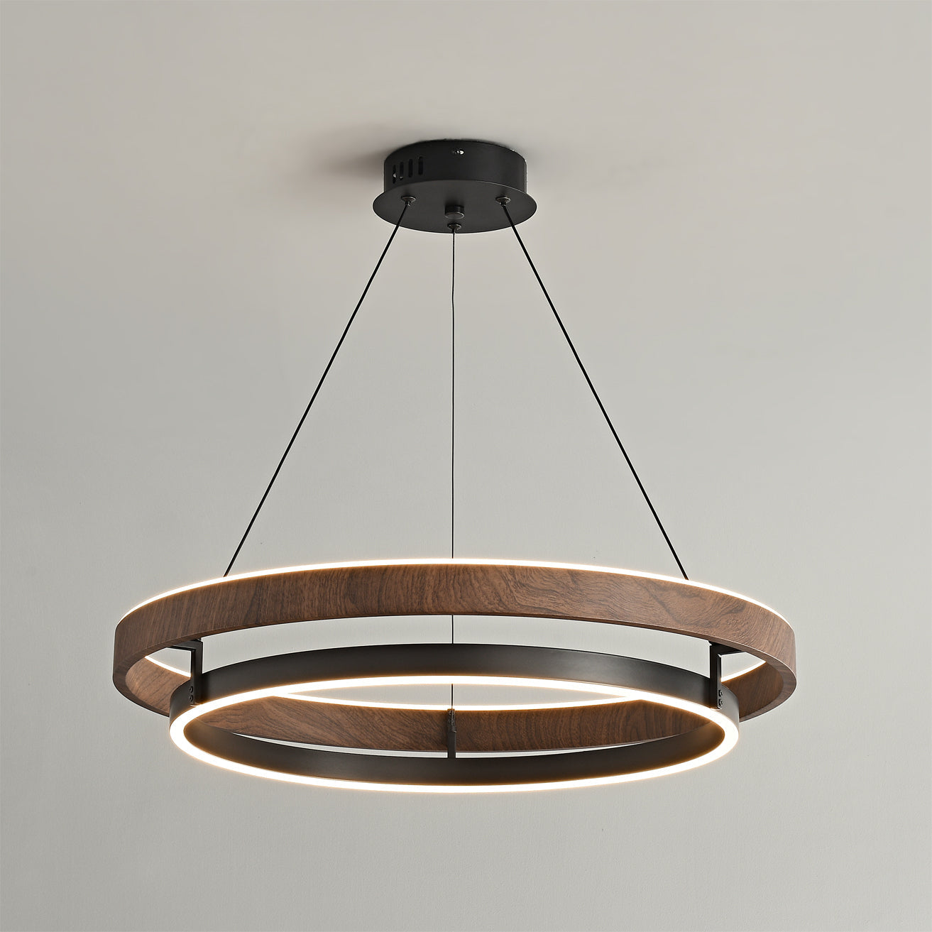 Moderne LED Hanglamp met Ringen – Design Verlichting met Warm Licht