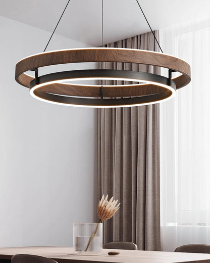Moderne LED Hanglamp met Ringen – Design Verlichting met Warm Licht