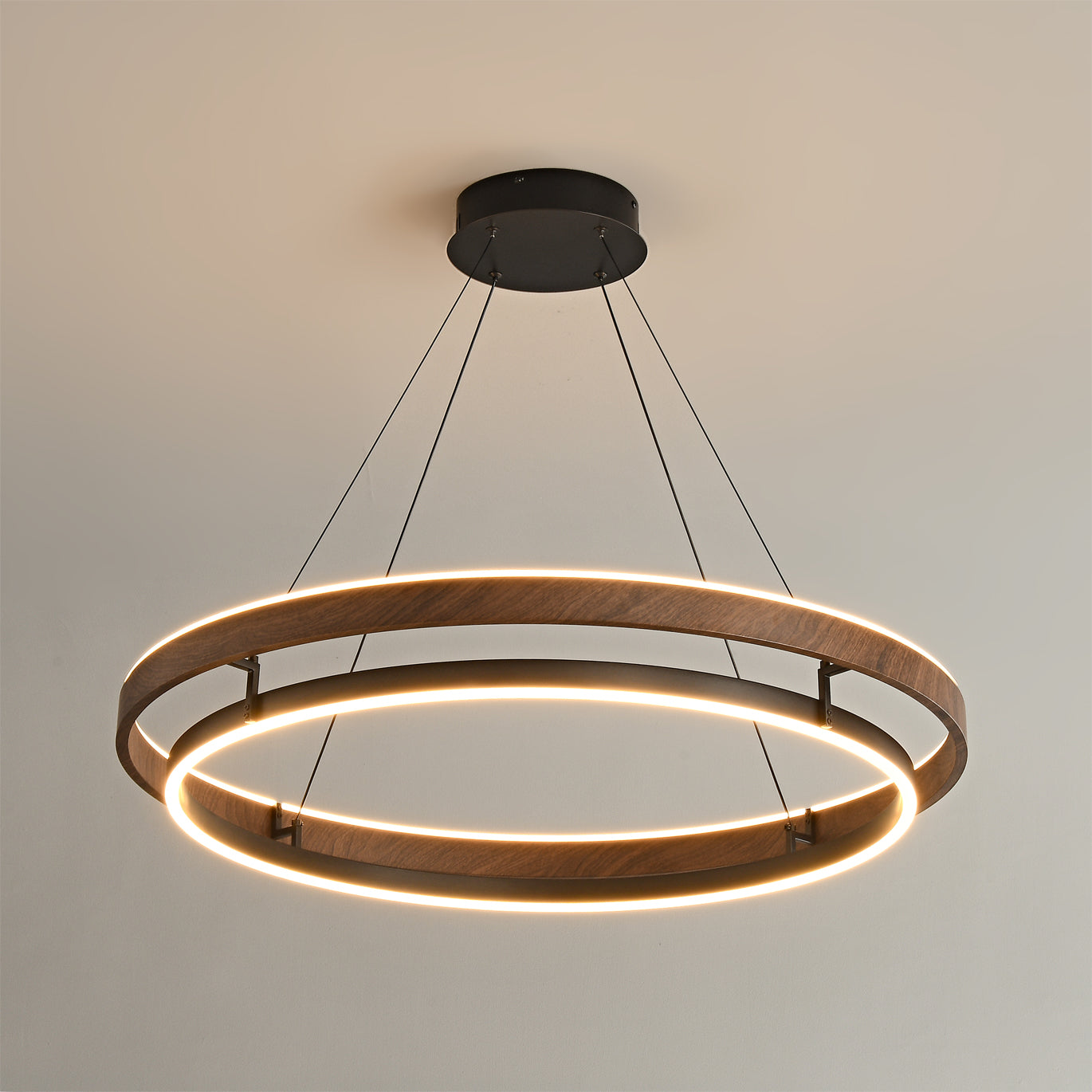 Moderne LED Hanglamp met Ringen – Design Verlichting met Warm Licht