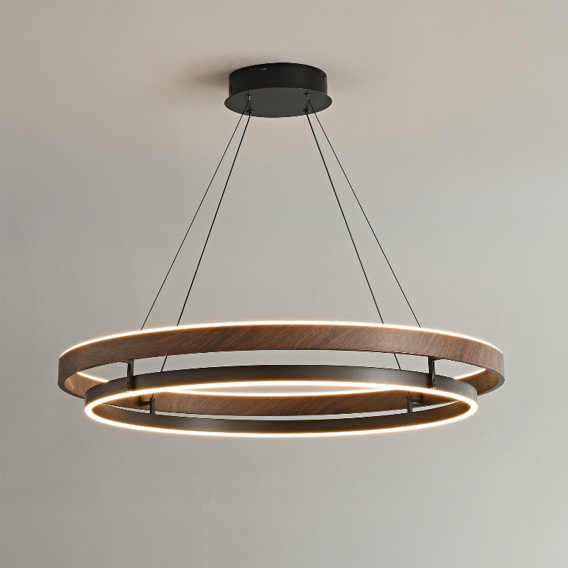 Moderne LED Hanglamp met Ringen – Design Verlichting met Warm Licht