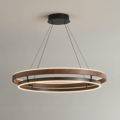 Moderne LED Hanglamp met Ringen – Design Verlichting met Warm Licht
