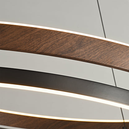 Moderne LED Hanglamp met Ringen – Design Verlichting met Warm Licht