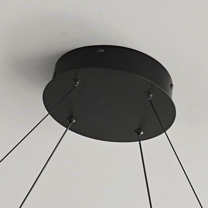 Moderne LED Hanglamp met Ringen – Design Verlichting met Warm Licht