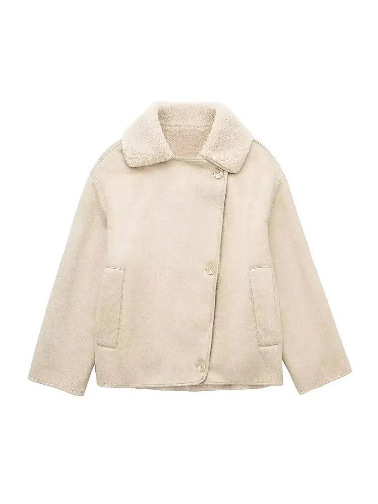 Biker Winterjas Teddy Voering Warm en Stoer