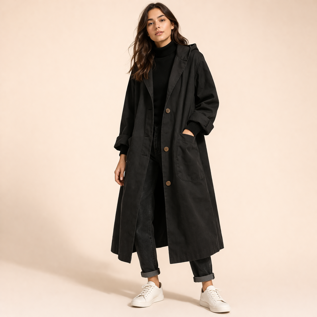 Noa | Elegante e raffinato trench oversize 2