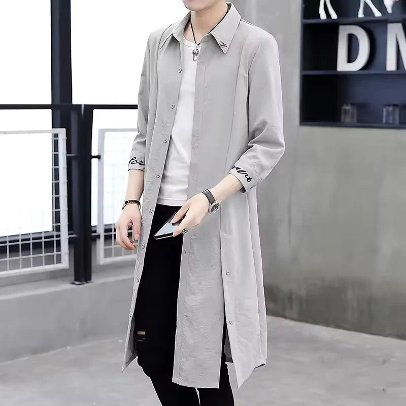 Oversized Trenchcoat Stijlvol en Comfortabel voor Heren - StudioMarella