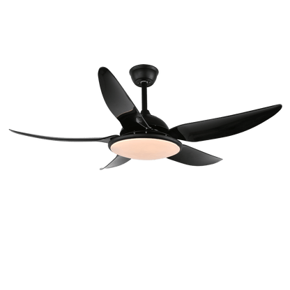 Plafondventilator Aquila Moderne Uitvoering met LED-verlichting en Afstandsbediening 6 Snelheden Ø122 cm voor Woonkamer Slaapkamer