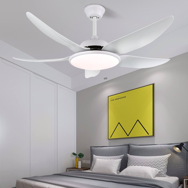 Plafondventilator Aquila Moderne Uitvoering met LED-verlichting en Afstandsbediening 6 Snelheden Ø122 cm voor Woonkamer Slaapkamer