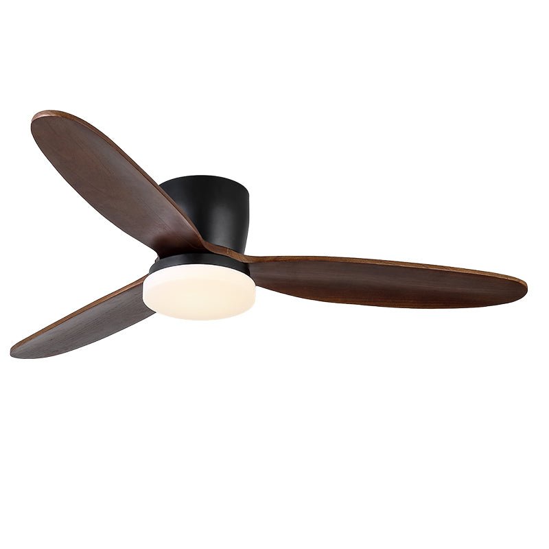 Plafondventilator met Verlichting Athyrs – 35W LED Ingebouwd – 6 Snelheden – Afstandsbediening – Stille Motor – Klassiek Design – Donker Hout – Voor Woonkamer Slaapkamer