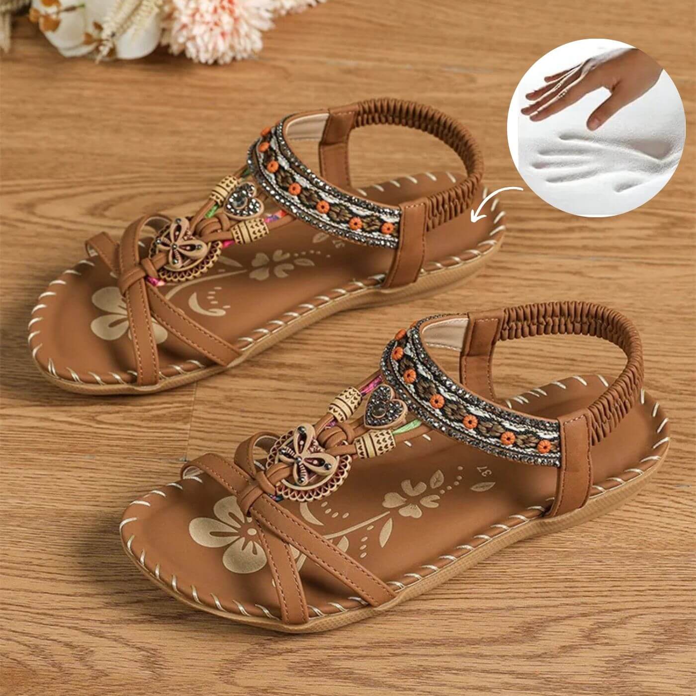 Dames Sandalen Verstelbaar Comfortabele Pasvorm