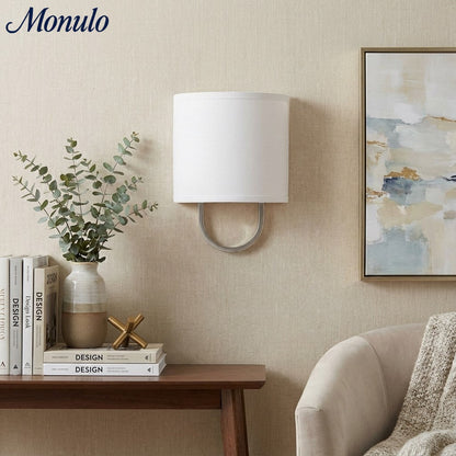Wandlamp Stoffen Kap – Moderne Slaapkamer Wandverlichting voor Sfeervolle Ambiance