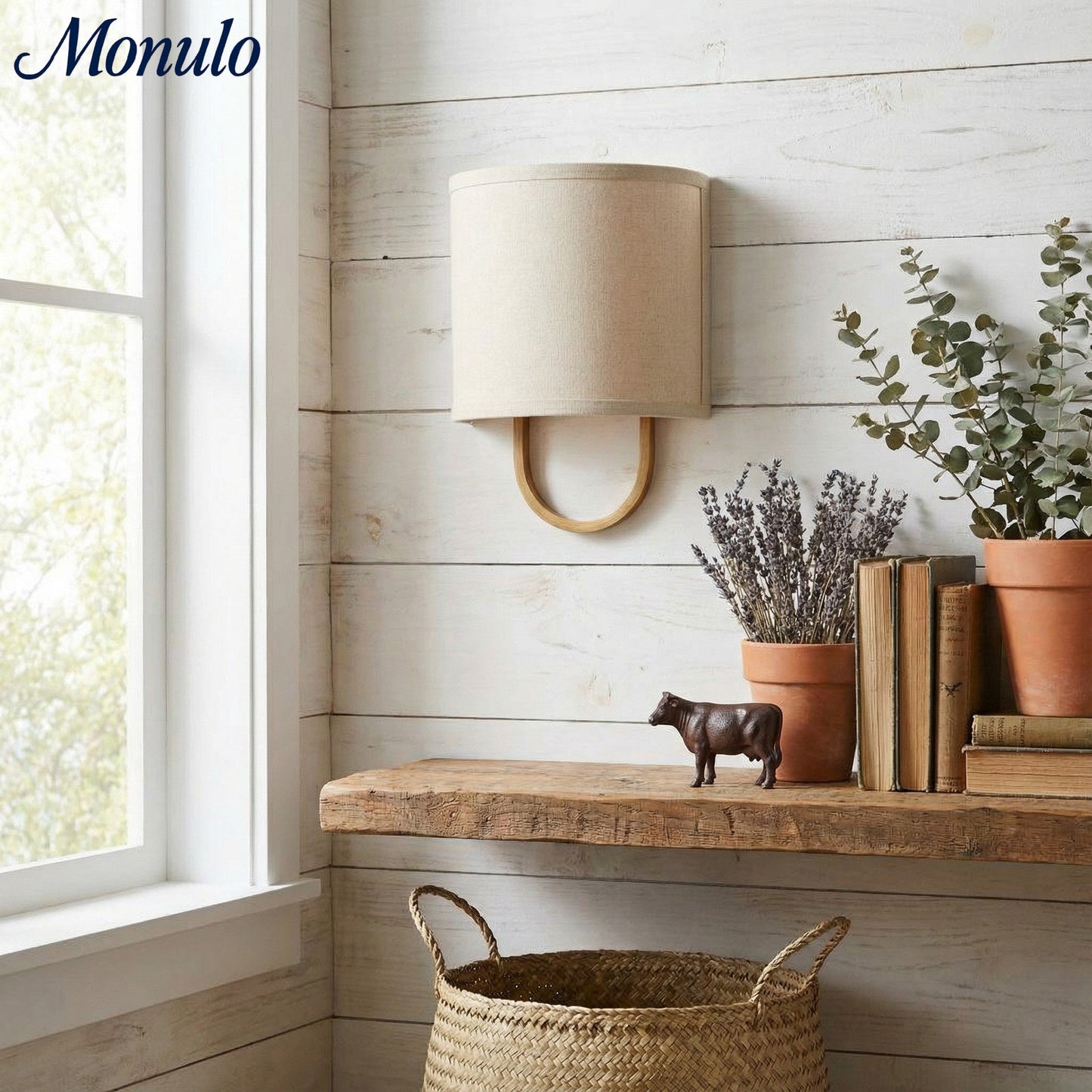 Wandlamp Stoffen Kap – Moderne Slaapkamer Wandverlichting voor Sfeervolle Ambiance