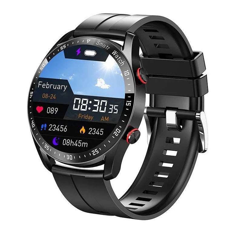 Smartwatch met Gezondheidsfuncties en Bluetooth-bellen – HD-scherm 1,45 inch – Hartslagmeter en Bloedzuurstofmeting