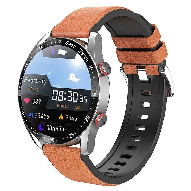 Smartwatch met Gezondheidsfuncties en Bluetooth-bellen – HD-scherm 1,45 inch – Hartslagmeter en Bloedzuurstofmeting