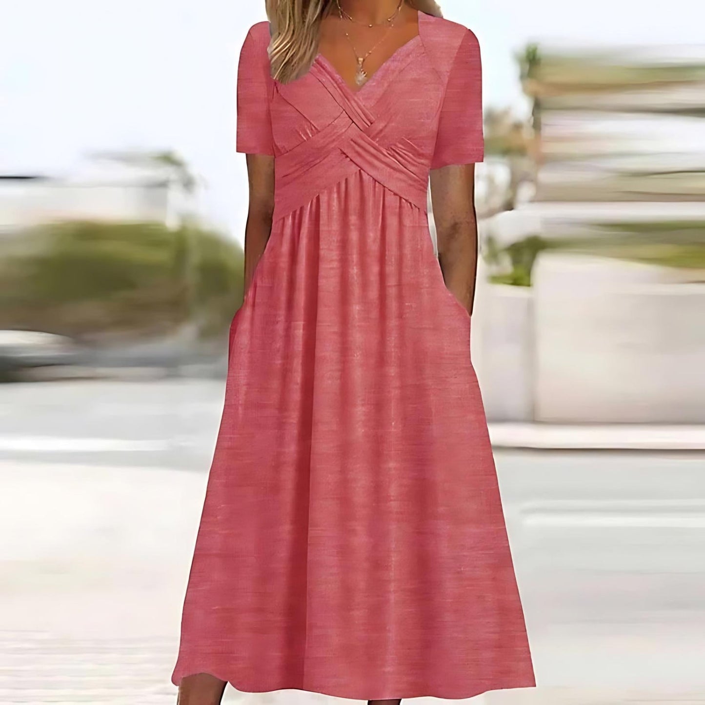 Lange Jurk voor Vrouw Modern Design