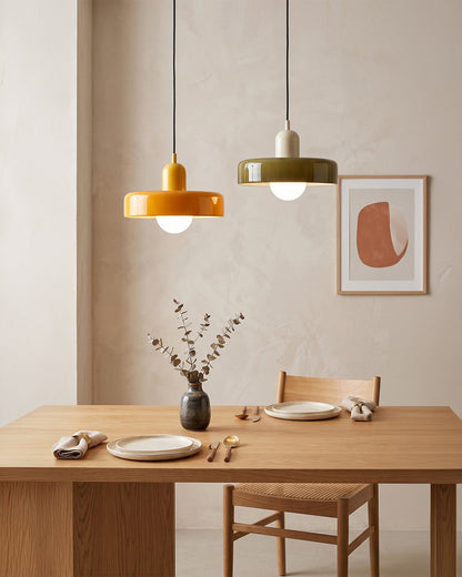 Glazen Hanglamp Modern 19-35cm Scandinavisch Design met Matglas