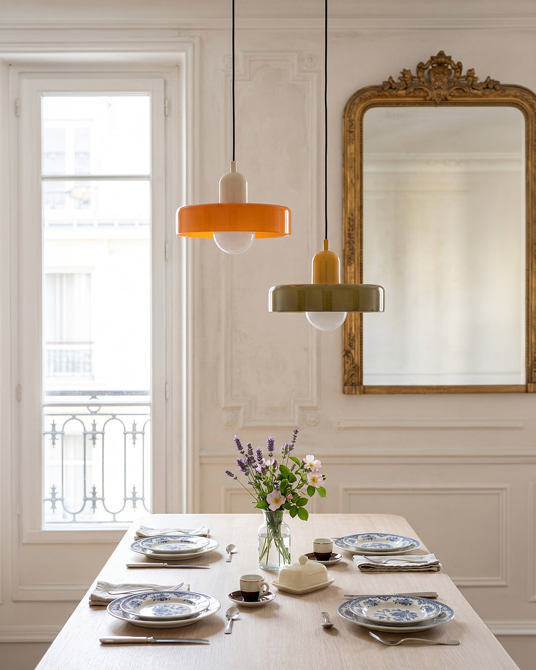 Glazen Hanglamp Modern 19-35cm Scandinavisch Design met Matglas