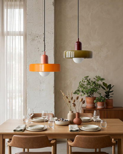 Glazen Hanglamp Modern 19-35cm Scandinavisch Design met Matglas