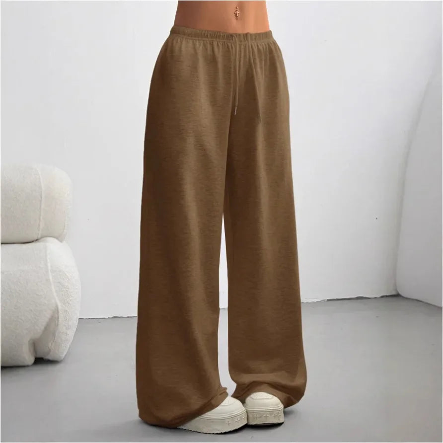 Nora Joggingbroek Effen Zacht Casual Stof - StudioMarella