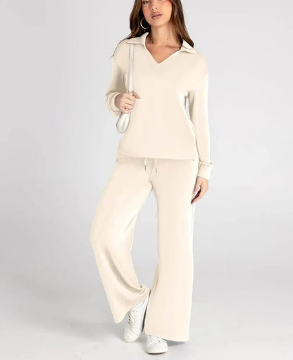Dames Lounge Set Tweedelig Zacht en Comfortabel - StudioMarella