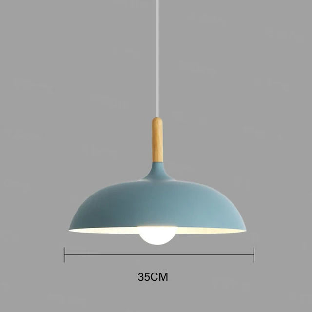 Plafondlamp met Scandinavisch Eikenaccent – Warm LED Licht voor Woonkamer en Slaapkamer