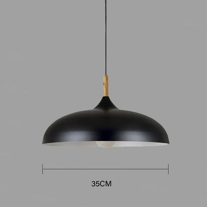 Plafondlamp met Scandinavisch Eikenaccent – Warm LED Licht voor Woonkamer en Slaapkamer
