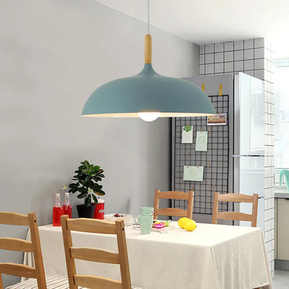 Plafondlamp met Scandinavisch Eikenaccent – Warm LED Licht voor Woonkamer en Slaapkamer