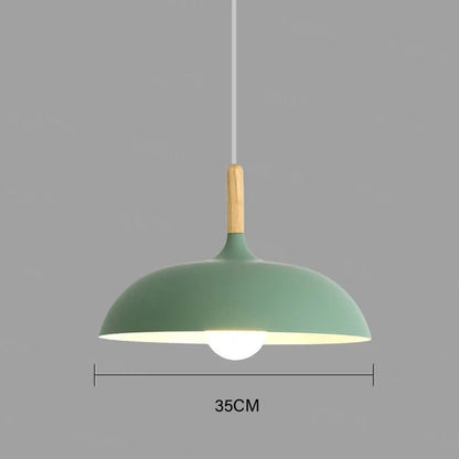 Plafondlamp met Scandinavisch Eikenaccent – Warm LED Licht voor Woonkamer en Slaapkamer