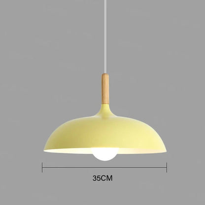 Plafondlamp met Scandinavisch Eikenaccent – Warm LED Licht voor Woonkamer en Slaapkamer