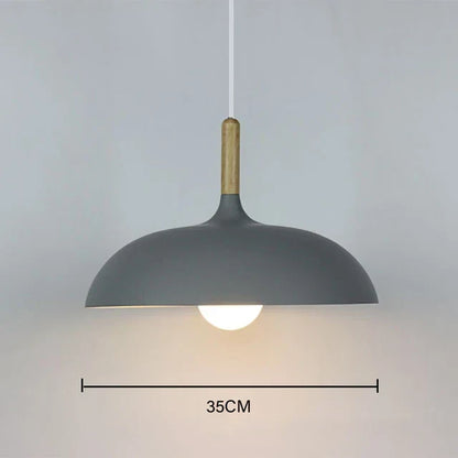 Plafondlamp met Scandinavisch Eikenaccent – Warm LED Licht voor Woonkamer en Slaapkamer