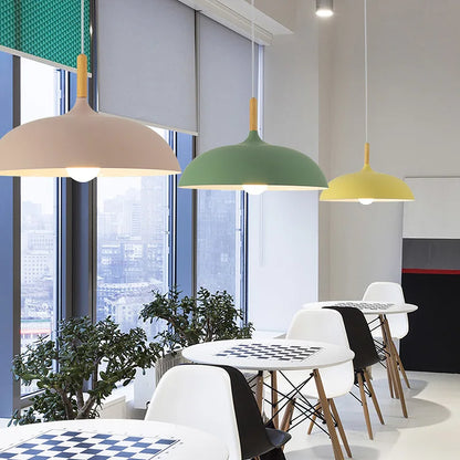 Plafondlamp met Scandinavisch Eikenaccent – Warm LED Licht voor Woonkamer en Slaapkamer