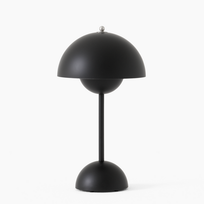 Paddenstoel Tafellamp Dimbaar Touch 30cm LED Bureaulamp Oplaadbaar Metaal Modern Design Leeslamp Sfeerlamp Geel
