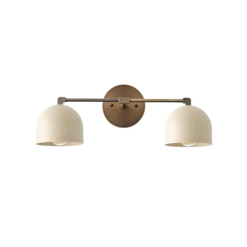 Metalen Wandlamp met Bolvormige Kap – Scandinavische Sfeerlamp voor Badkamer Slaapkamer Woonkamer – Moderne Wandverlichting Zwart Goud Messing
