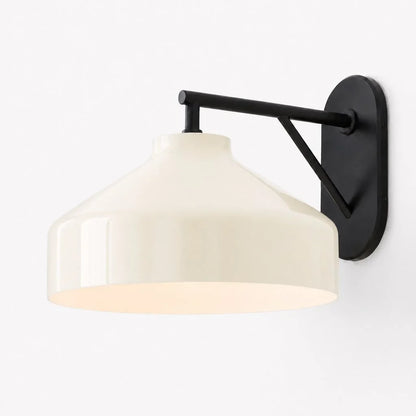 Metalen Wandlamp Minimalistisch Mat Afwerking Scandinavische Stijl Sfeerlicht voor Slaapkamer Gang Woonkamer Interieur