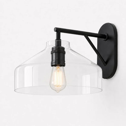 Metalen Wandlamp Minimalistisch Mat Afwerking Scandinavische Stijl Sfeerlicht voor Slaapkamer Gang Woonkamer Interieur