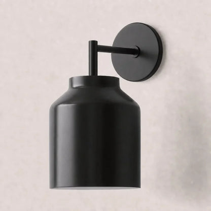 Metalen Wandlamp Minimalistisch Mat Afwerking Scandinavische Stijl Sfeerlicht voor Slaapkamer Gang Woonkamer Interieur