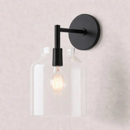 Metalen Wandlamp Minimalistisch Mat Afwerking Scandinavische Stijl Sfeerlicht voor Slaapkamer Gang Woonkamer Interieur