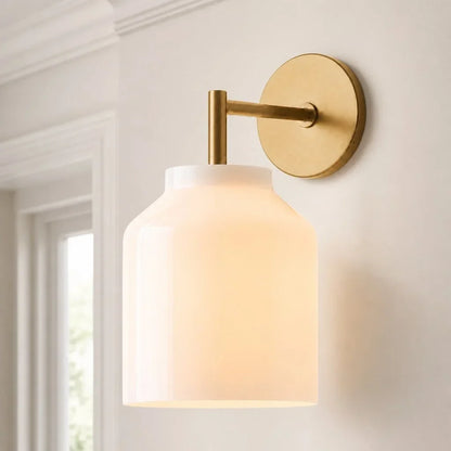 Metalen Wandlamp Minimalistisch Mat Afwerking Scandinavische Stijl Sfeerlicht voor Slaapkamer Gang Woonkamer Interieur