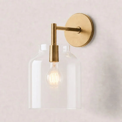 Metalen Wandlamp Minimalistisch Mat Afwerking Scandinavische Stijl Sfeerlicht voor Slaapkamer Gang Woonkamer Interieur