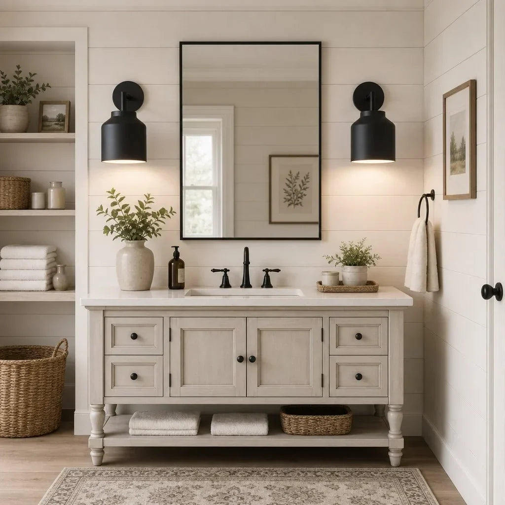 Metalen Wandlamp Minimalistisch Mat Afwerking Scandinavische Stijl Sfeerlicht voor Slaapkamer Gang Woonkamer Interieur