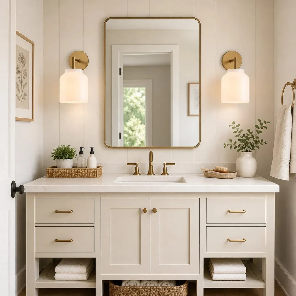 Metalen Wandlamp Minimalistisch Mat Afwerking Scandinavische Stijl Sfeerlicht voor Slaapkamer Gang Woonkamer Interieur