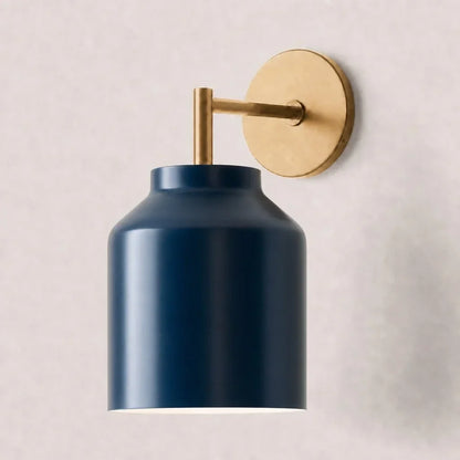Metalen Wandlamp Minimalistisch Mat Afwerking Scandinavische Stijl Sfeerlicht voor Slaapkamer Gang Woonkamer Interieur