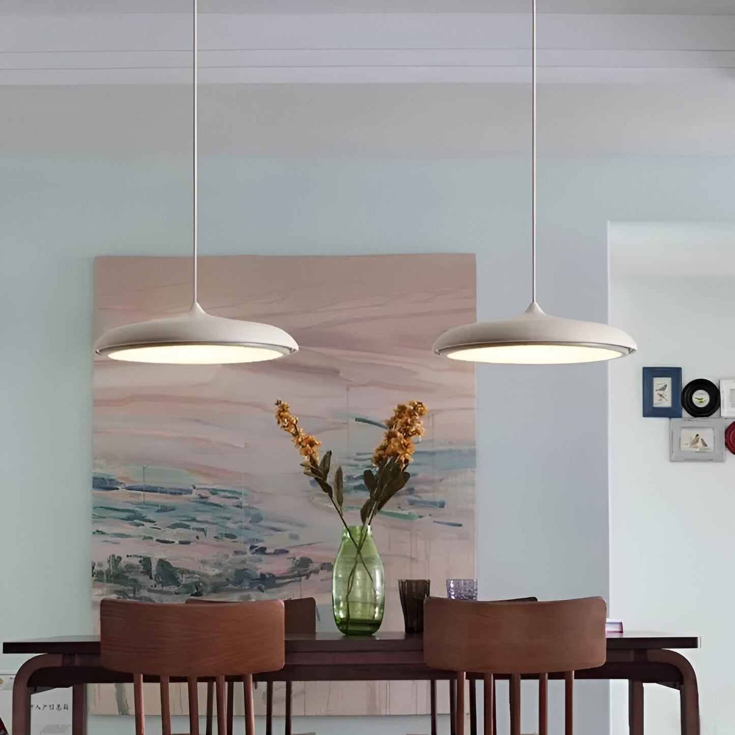 Hanglamp Schotel Design LED 4000K Nordic Modern Ø25 Ø40