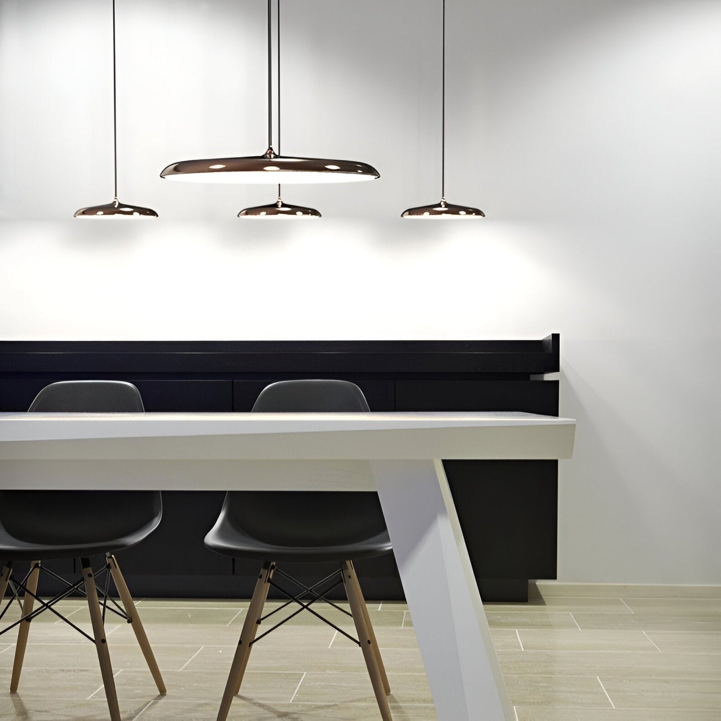 Hanglamp Schotel Design LED 4000K Nordic Modern Ø25 Ø40