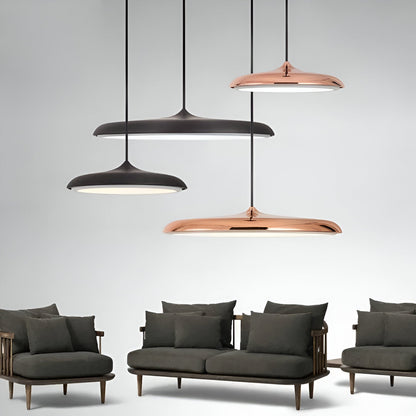 Hanglamp Schotel Design LED 4000K Nordic Modern Ø25 Ø40