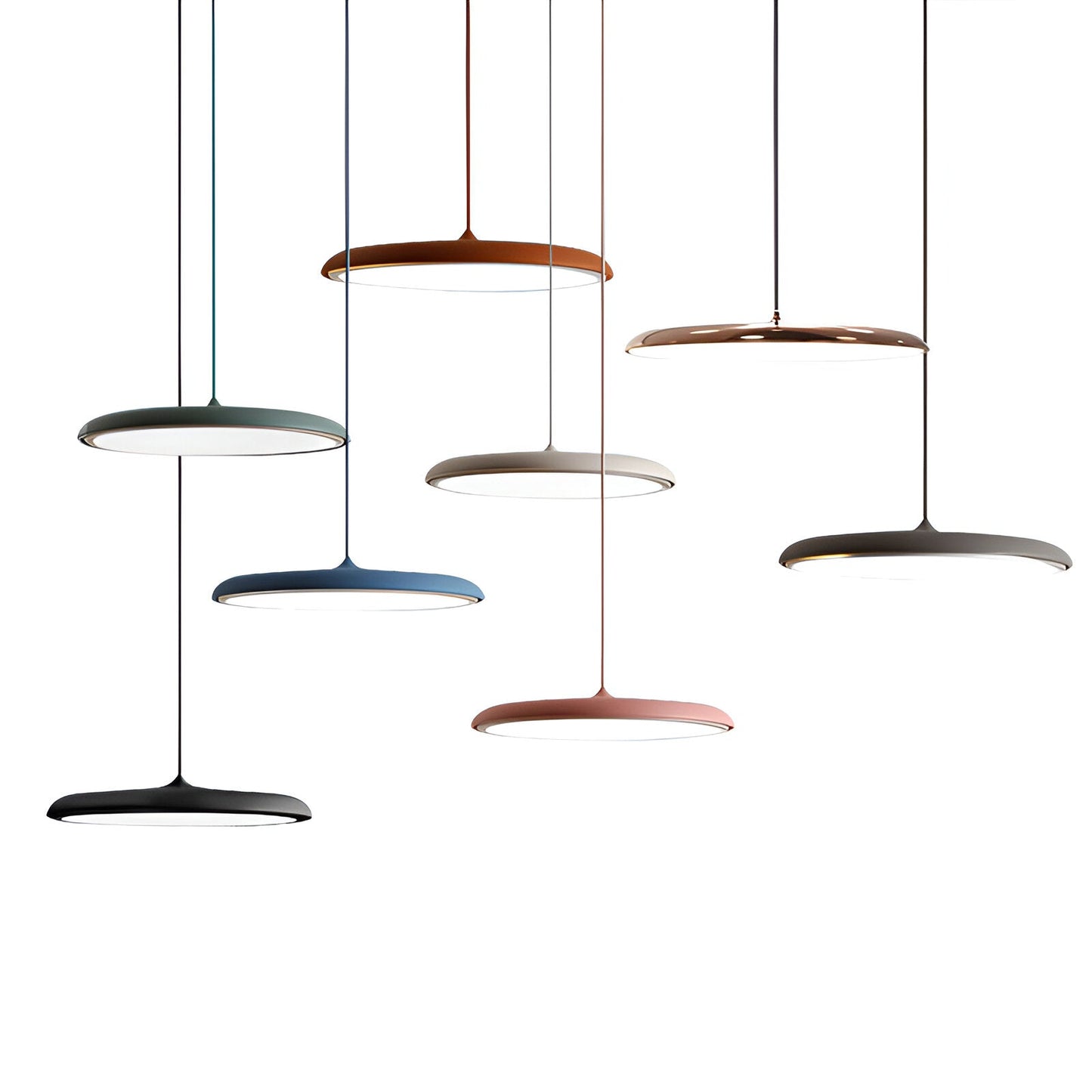 Hanglamp Schotel Design LED 4000K Nordic Modern Ø25 Ø40