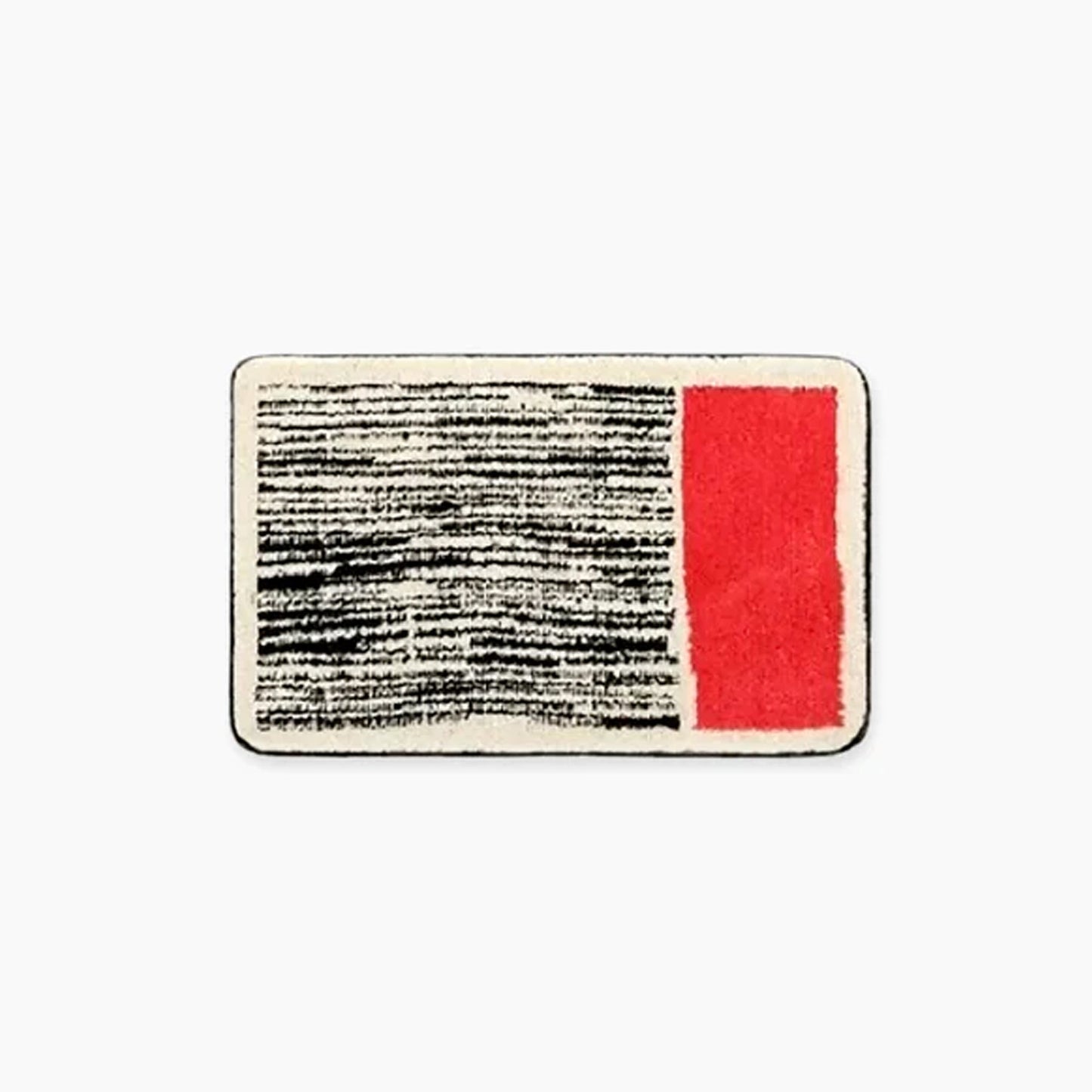 Luxe antislip badmat met abstract design voor moderne badkamers