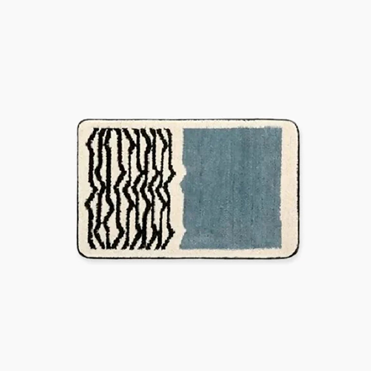 Badmat Polyester Acryl Anti Slip 40x60 45x70 50x80 cm Abstract Design Badkamer Wasbaar Zacht Tapijt