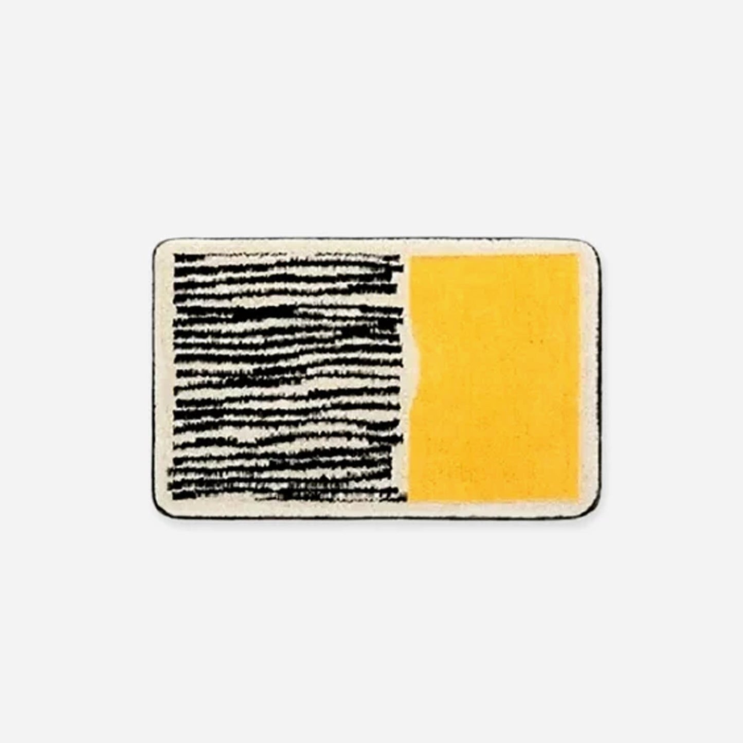 Luxe antislip badmat met abstract design voor moderne badkamers