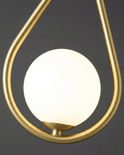 Nordic Drop Hanglamp Minimalistische Druppelvorm Glas Moderne Verlichting voor Eetkamer & Keukeneiland